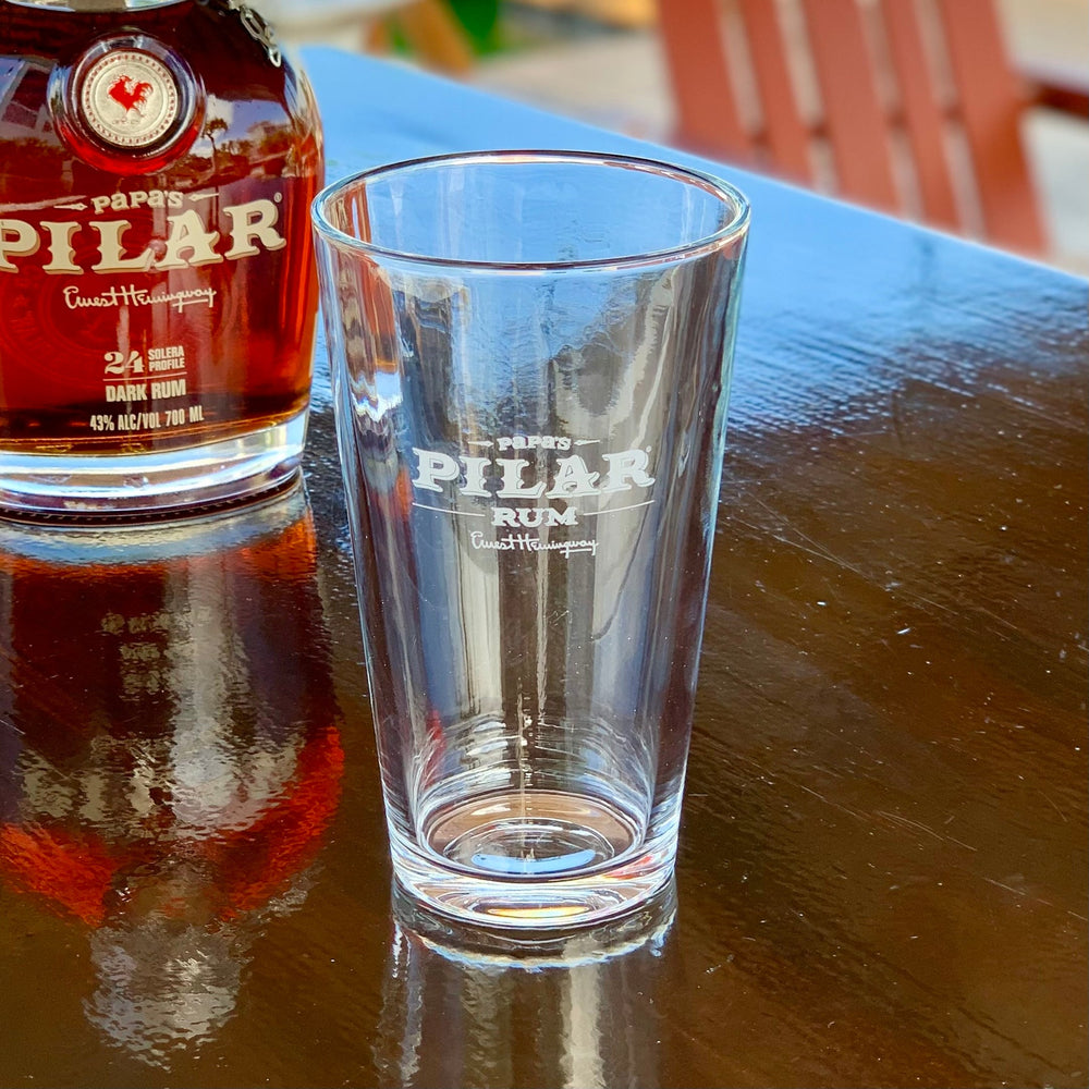 Papa's Pilar Pint Glass